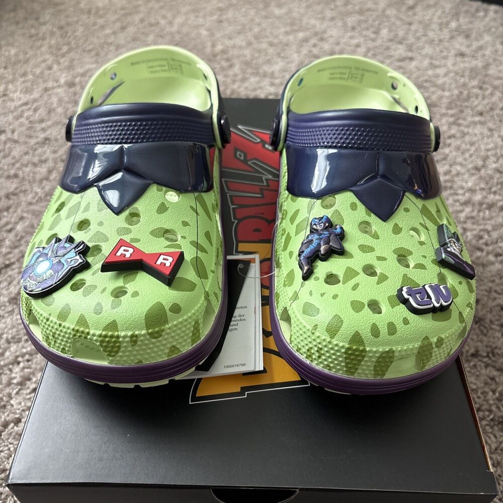 Crocs Classic Clogs 211205-90H Dragon Ball Z Cell Classic Clog Men's Size 8